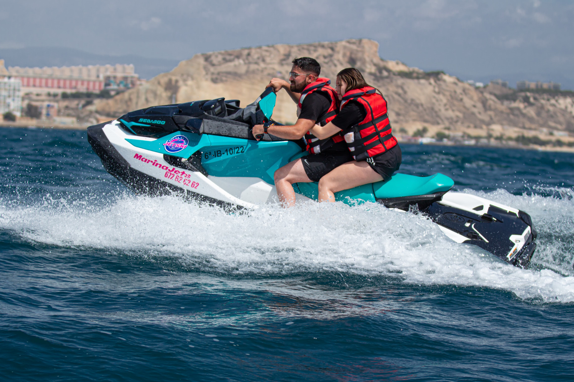 Alquiler de Motos de Agua a Almerimar o Cabo de Gata.