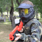 Paintball para niños en Cantabria.