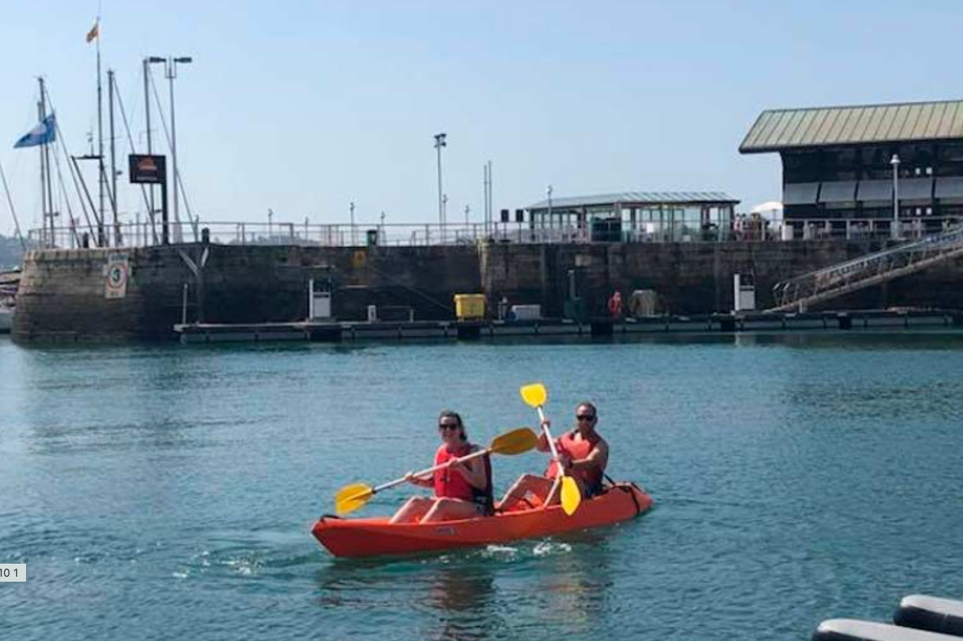 Alquiler de Kayak de Mar en Gijón.