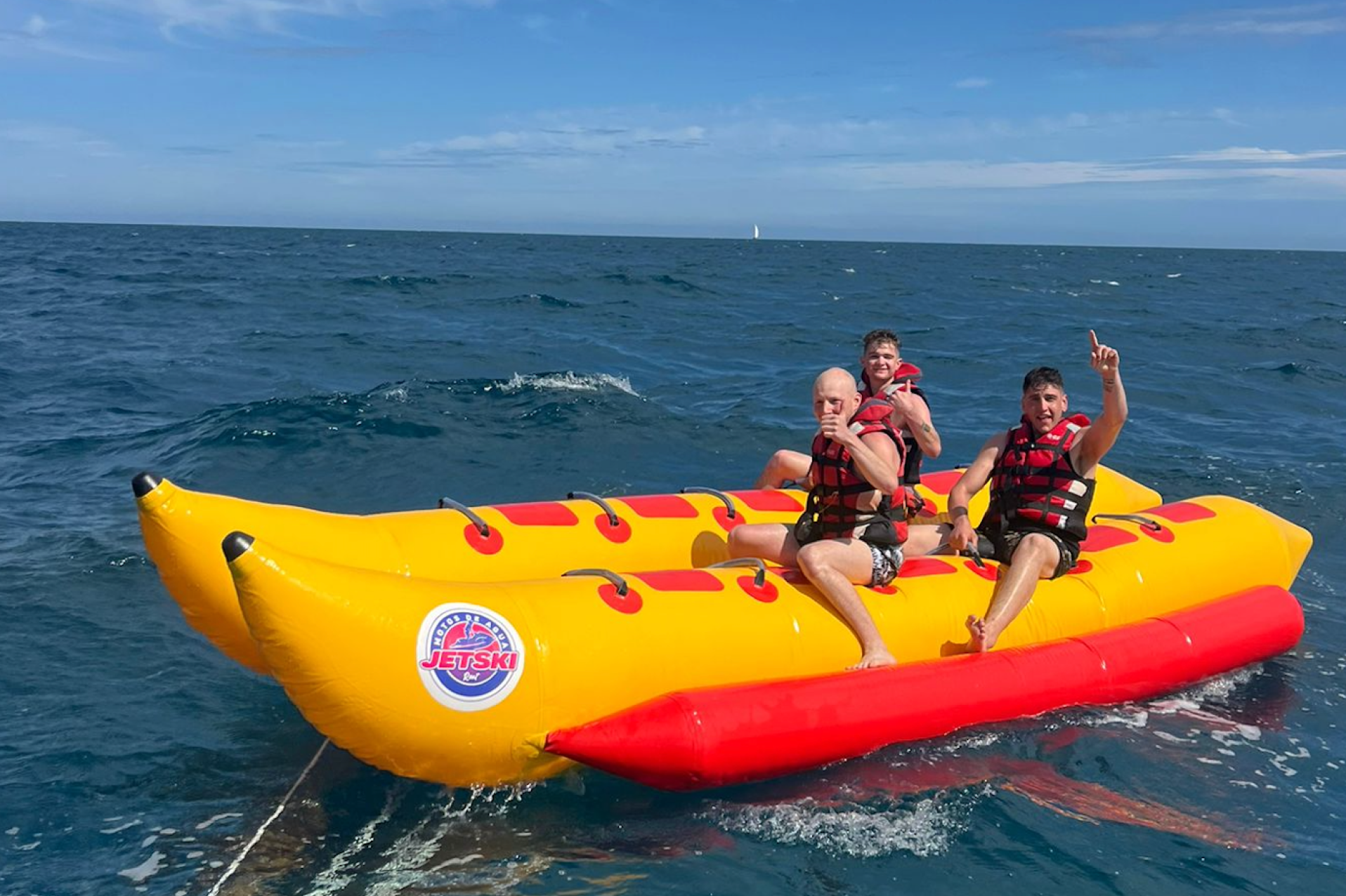 Banana Ride en Alicante.