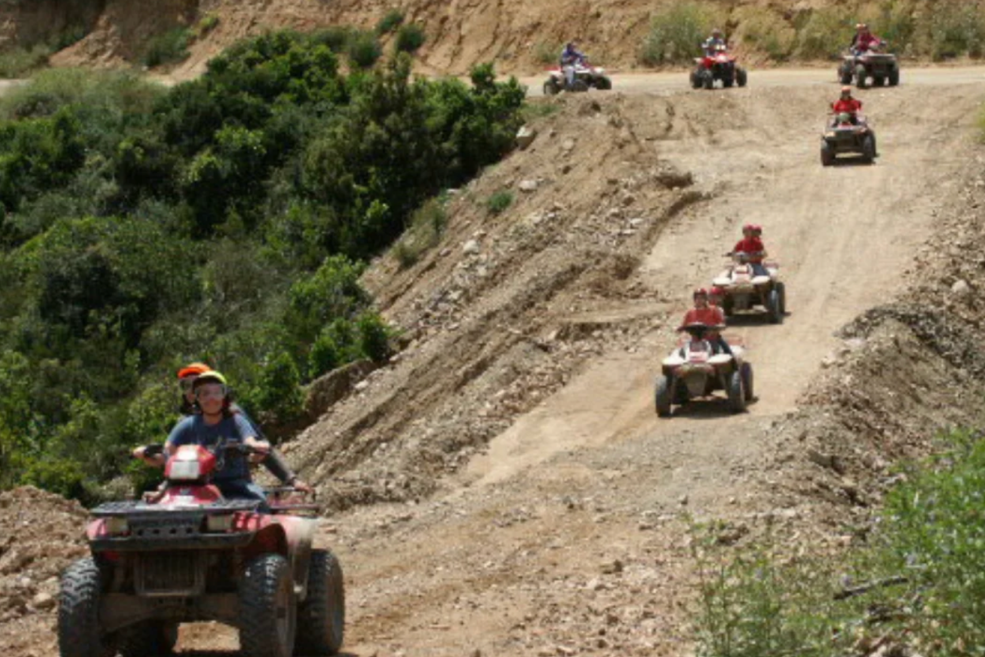 Quad desde Salou por la Costa Dorada.