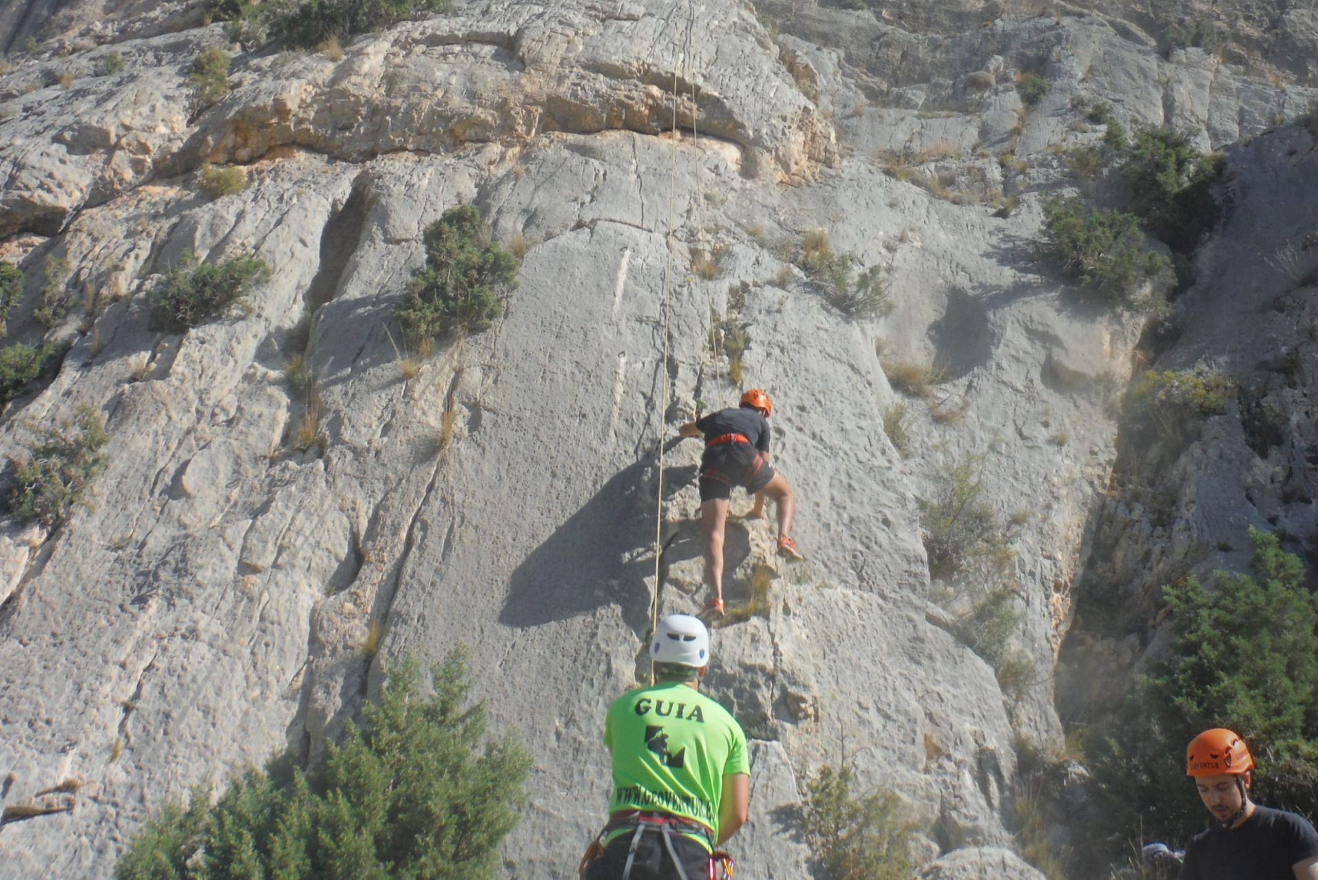 Clases de Escalada en Teruel.