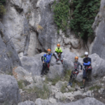 Barranco seco de Villarosario en Aliaga, Teruel.