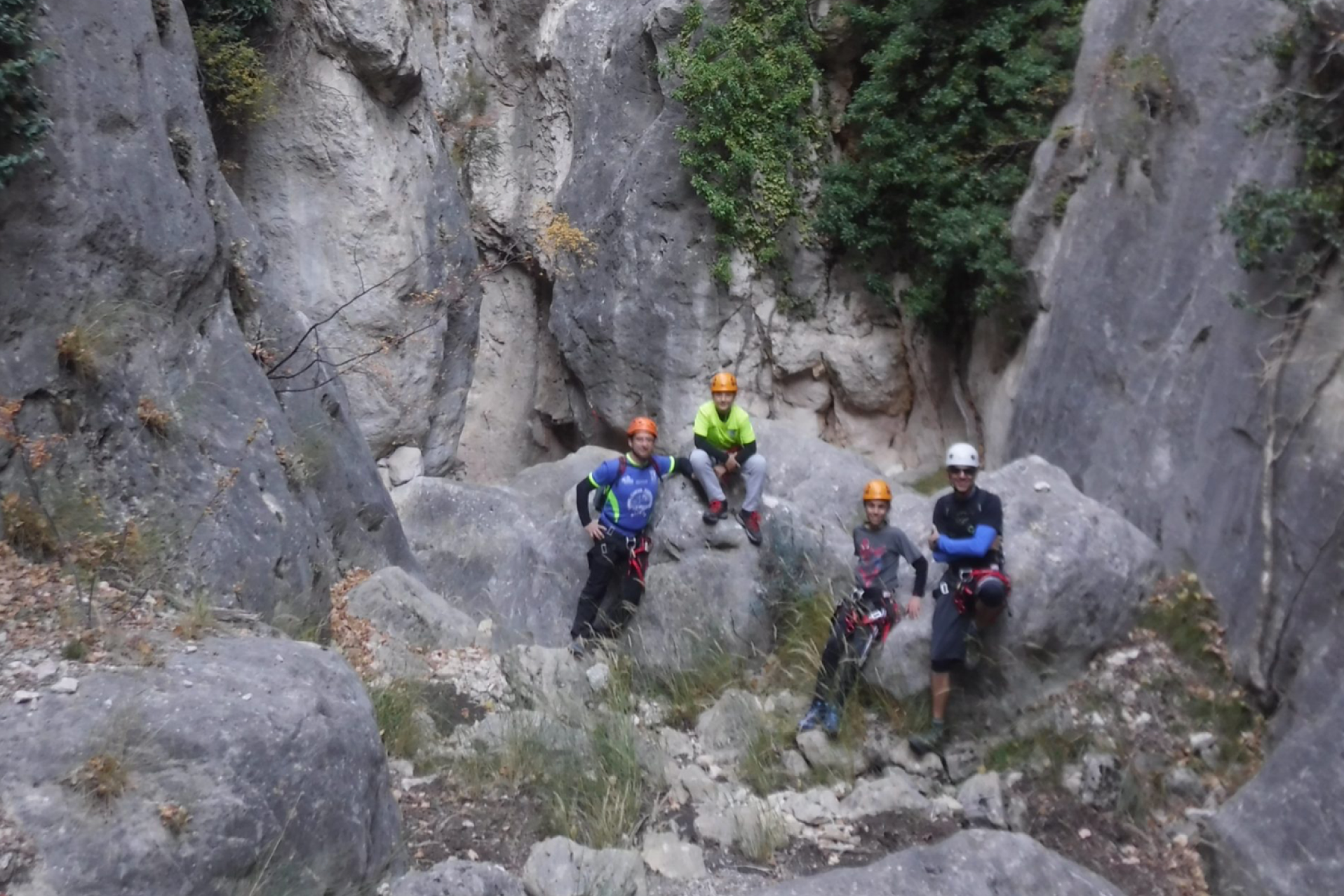 Barranco seco de Villarosario en Aliaga, Teruel.