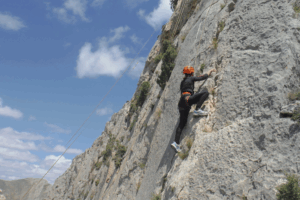 Curso de iniciación a la Escalada en Teruel.