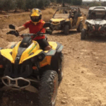 Ruta en Quad recorriendo el pueblo de Alcossebre.