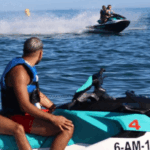 Circuito cerrado de Moto de Agua en el Puerto Virgen del Carmen.