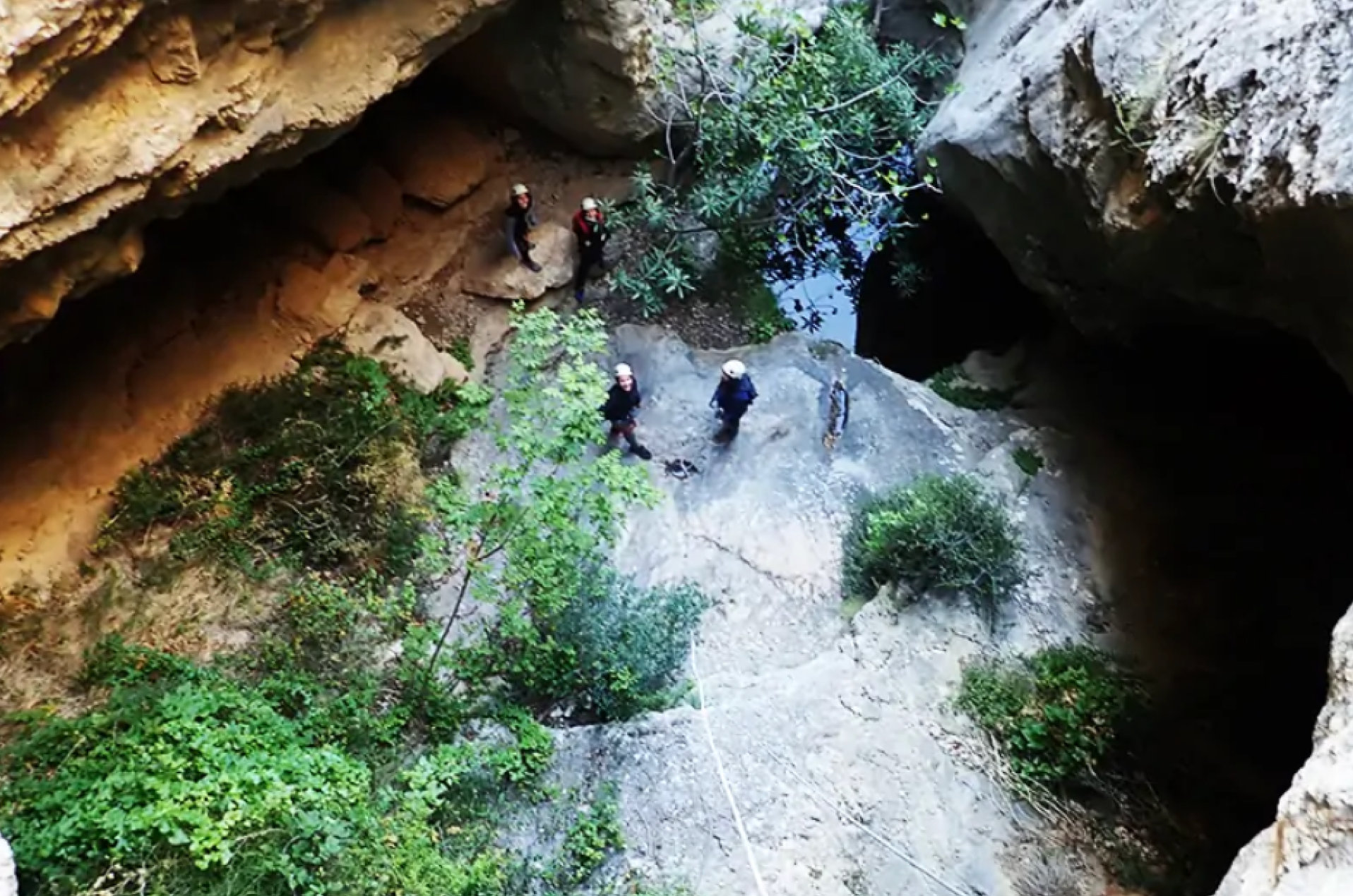 Barranco seco del Sord en Alicante.