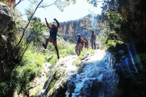 Barranco acuático de Otonel en Valencia.