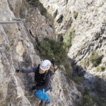 Vía Ferrata Les Raboses en Alicante.