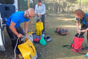 Curso de Barranquismo nivel II en Alicante.