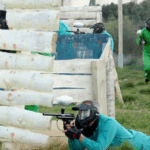 Paintball para adultos en Murillo de Gállego, Zaragoza.