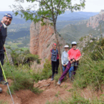 Senderismo interpretativo desde Murillo de Gállego hasta los Mallos de Riglos en Zaragoza.