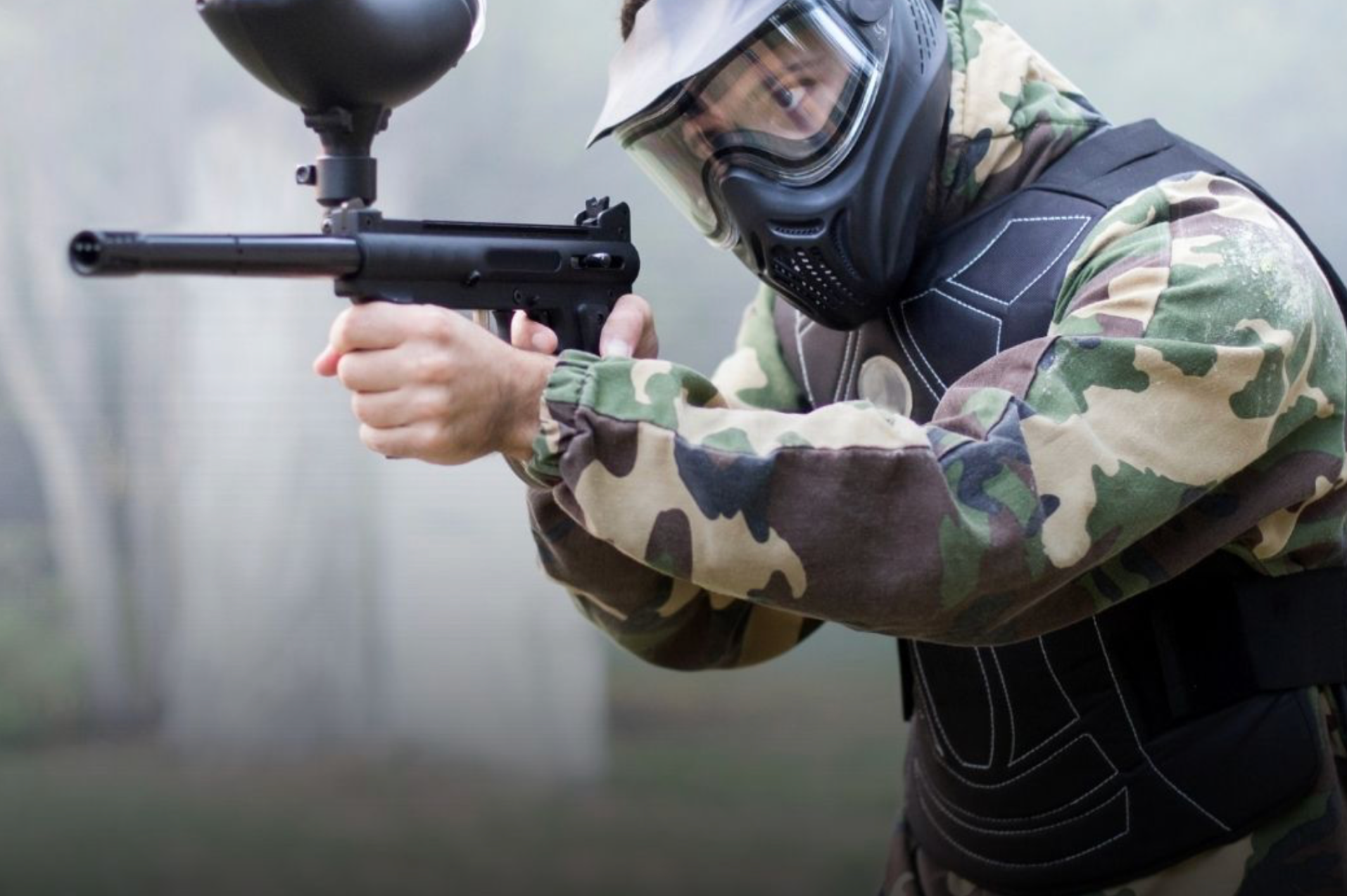Paintball para niƱos y adultos en La Costa del Sol, MƔlaga.