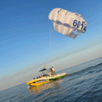 Parasailing con increibles vistas panorámicas de la Costa del Sol desde Fuengirola.