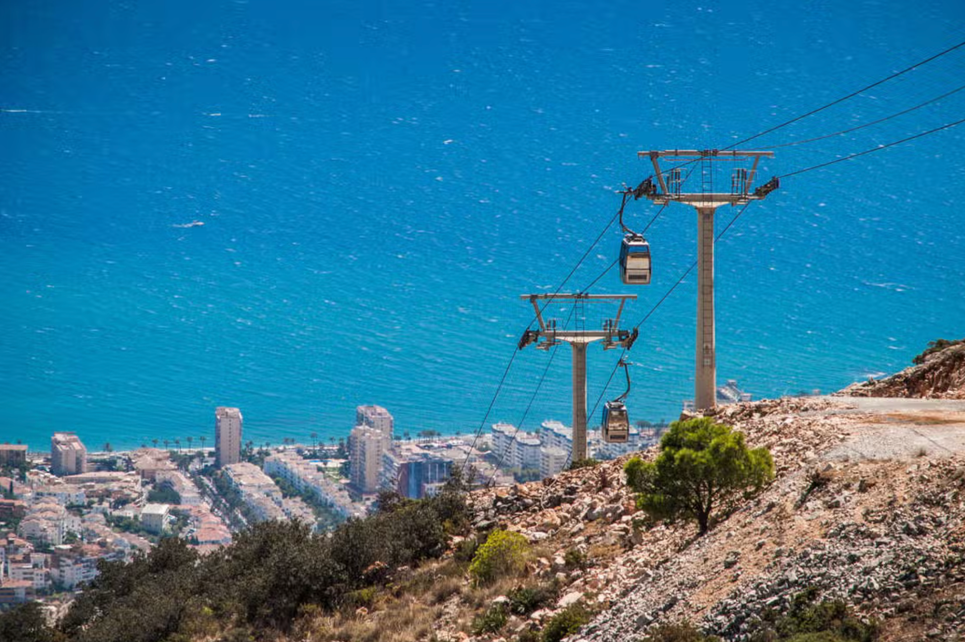 Entrada para el teleférico de Benalmádena, Málaga