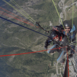 Vuelo biplaza en Castejón de Sos con vistas al Pirineo, Huesca.