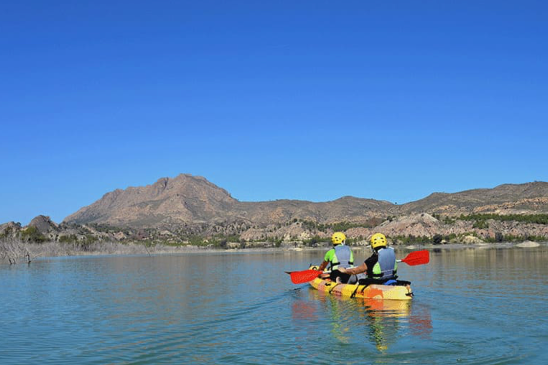 Ruta en Kayak interpretativa en aguas tranquilas en el embalse Alfonso XIII.