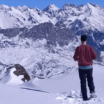 Ruta guiada de Raquetas de nieve a Cuyaralet desde Laruns.