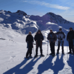 Ruta guiada en Raquetas de nieve al Peyreget desde Laruns.