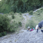 Vía Ferrata Canfrac nivel avanzado en Pared de Iserías, Huesca.