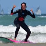 Curso de Surf para adultos en la playa de Somo, Cantabria.