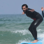 Clases de Surf particulares para adultos en playa de Somo, Cantabria.