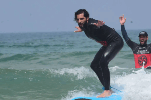 Clases de Surf particulares para adultos en playa de Somo, Cantabria.