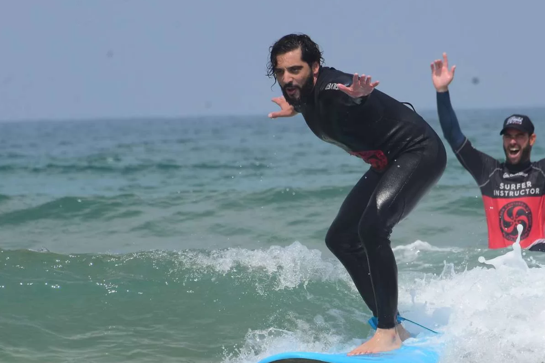 Clases de Surf particulares para adultos en playa de Somo, Cantabria.