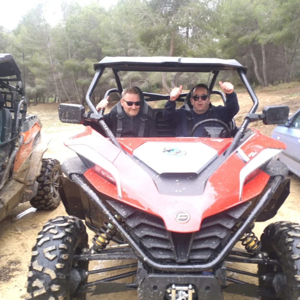 Recorrido en buggy en Benidorm